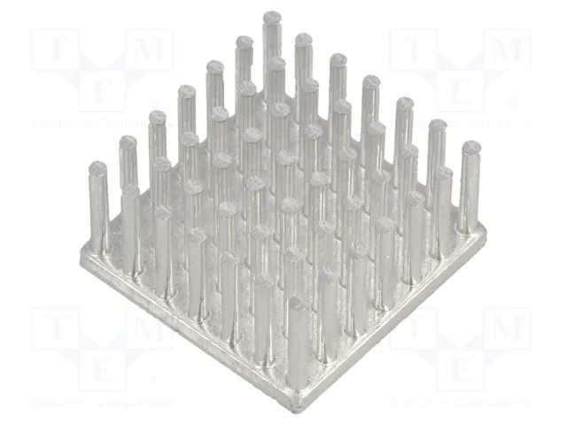 Heatsink; LED; L: 25mm; W: 25mm; H: 12.5mm; 5.3K/W FISCHER ELEKTRONIK ICKS25X25X12.5