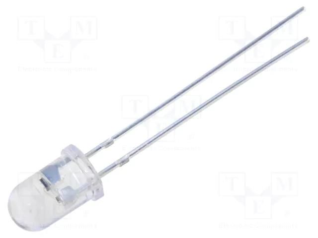 LED; yellow; 5mm; candle light effect,blinking; 4500÷5800mcd; 30° OPTOSUPPLY OSY5MK5A31A