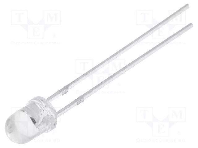 LED; yellow; 4mm; 7000mcd; 30°; Front: convex; No.of term: 2 OPTOSUPPLY OSY5PA4131A