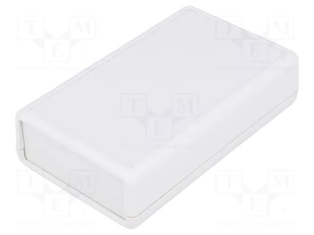 Enclosure: with panel; with flap on baterries; 1593; X: 66.5mm HAMMOND HM-1593QGY