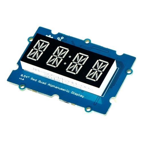 Grove - 0.54'' Red Quad Alphanumeric Display SEE-14733 5904422322434