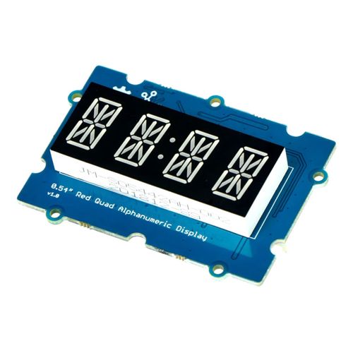 Grove - 0.54'' Red Quad Alphanumeric Display SEE-14733 5904422322434