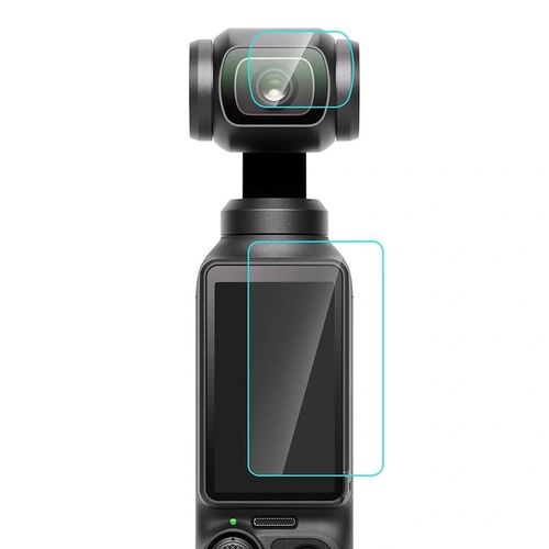 Tempered Glass Lens and Screen Protector DJI OSMO Pocket 3, Puluz PU950T
