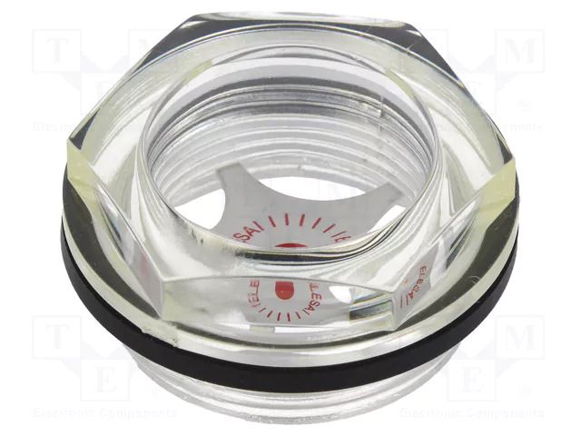 Level indicator; Inspect.hole dia: 26mm; M35; 8÷10Nm; Pitch: 1.5 ELESA+GANTER HFTX.26-M35X1.5