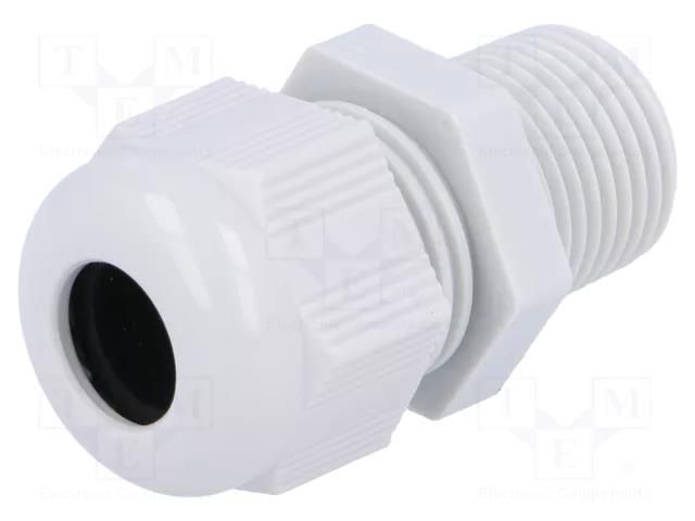 Cable gland; NPT3/8"; IP68; polyamide; grey; HELUTOP HT-NPT HELUKABEL HELU-92780