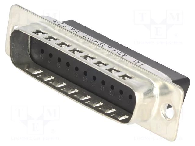 Connector: D-Sub; PIN: 25; male; for cable; Type: w/o contacts TE Connectivity HDP20-1672941