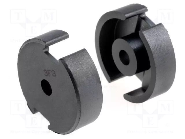 Core: ferrite; P; 3F3; 2850nH; 1120mm3; 43.3mm2; A: 13.4mm; B: 3.8mm FERROXCUBE P18/11-3F3