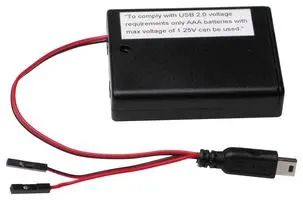 MCU/MPU/DSC/DSP/FPGA DEV KIT ACCESSORIES ATBATTERY-CASE-4AAA