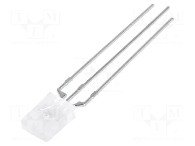 LED; yellow/green; rectangular; 5x2mm; bicolour; 20÷30mcd; 120° LUCKYLIGHT LL-259UYUGM1G-C-Y