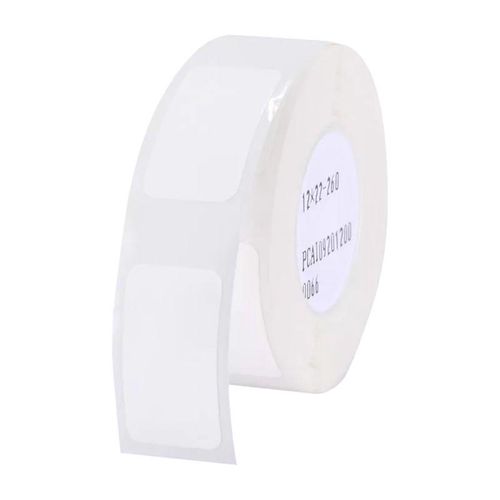 Niimbot thermal labels stickers 12x22 mm, 260 pcs, NIIMBOT T12*22-260WHITE