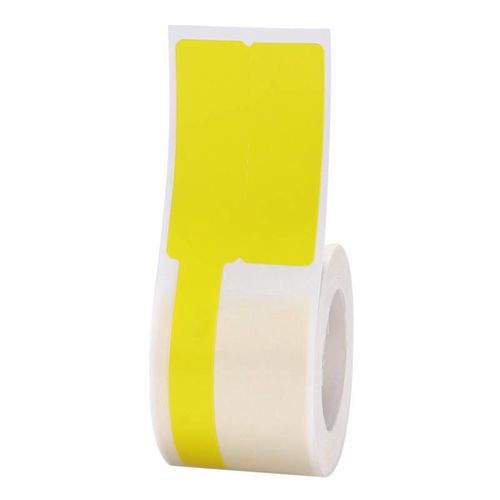 Niimbot Thermal Stickers 25x38+40, 100C pcs (Yellow), NIIMBOT T25*38+40-100Yellow