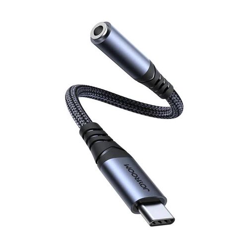 Audio adapter Joyroom SY-C01 Type-C to 3.5mm (black), Joyroom SY-C01