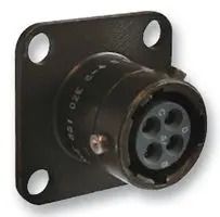 CIRCULAR CONN, WALL MOUNT RCPT, 20-16 85102E2016PX50