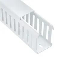 CLOSED SLOT DUCT, PC/ABS, GRY, 75X25MM 20460024H