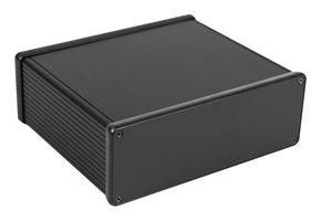 EXTRUDED ALUM ENCLOSURE, BLACK 1455U1601BK