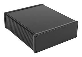 EXTRUDED ALUM ENCLOSURE, BLACK 1455U2201BK