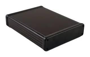 EXTRUDED ALUM ENCLOSURE, BLACK 1455U2202BK.