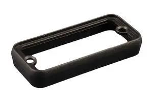 OPEN BEZEL, ENCLOSURE, METAL, BLACK 1455UBBK-10