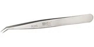 TWEEZER, CURVE/POINTED, 110MM, SS BODY 3CBS