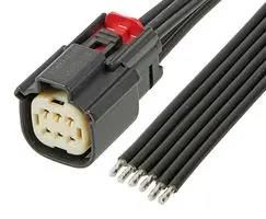 WTB CABLE, 6P MX150 RCPT-FREE END, 11.8" 2162861062