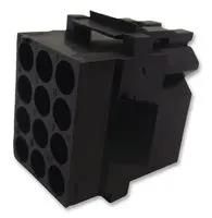 HOUSING, RECEPTACLE, 12 WAY, POLYAMIDE SMS12R1