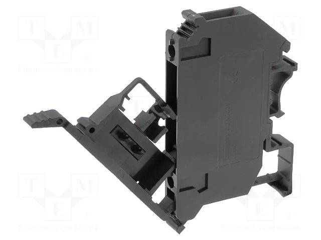 Splice terminal: rail; Urated: 800V; screw terminal; 6.3A; ways: 1 DEGSON ELECTRONICS PC4-HE