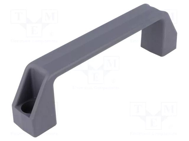 Holder; technopolymer PA; grey; H: 47mm; L: 172mm; W: 27mm; F2: 2.7kN ELESA+GANTER M.443/180-CH-C31