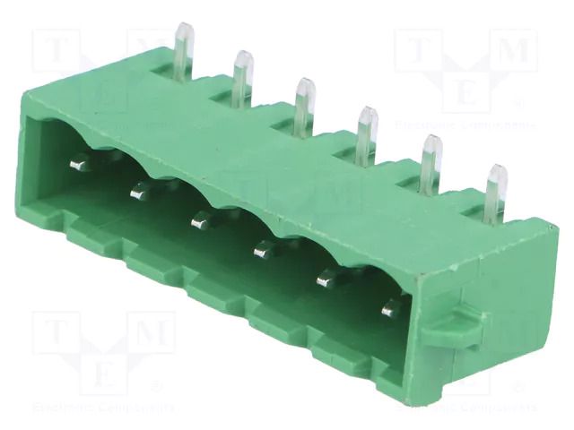 Connector: pluggable terminal block; socket; male; 12A; 250V; THT PHOENIX CONTACT MSTBA2.5/6-5.08