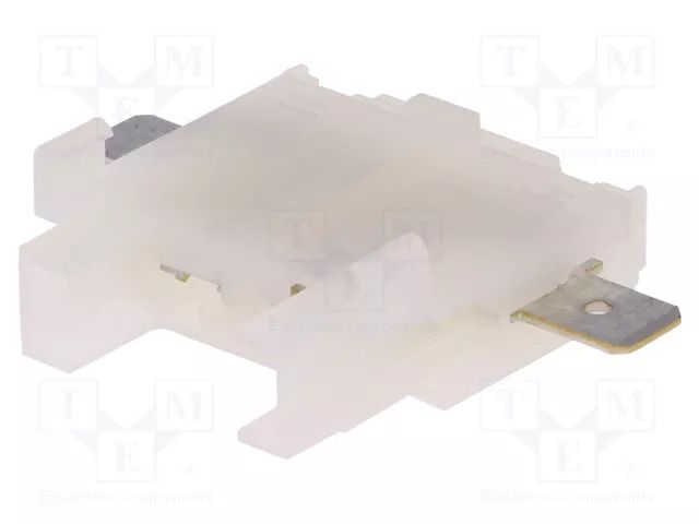 Fuse holder; 19mm; 21A; Leads: connectors; Contacts: copper alloy MTA MTA-INLINE