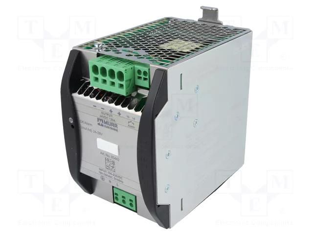 Power supply: switching; modular; 480W; 24VDC; 23.6A; 85÷265VAC MURR ELEKTRONIK MURR-85442