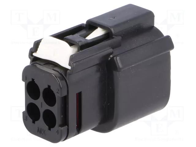 Connector: automotive; plug; female; MX150L; for cable; PIN: 4; IP67 MOLEX MX-19418-0005