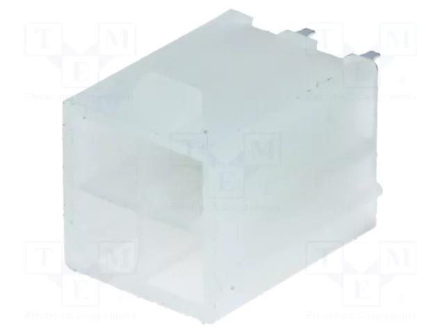 Connector: wire-board; socket; male; PIN: 4; N42G; 600V; straight; 9A NINIGI N42GP-04