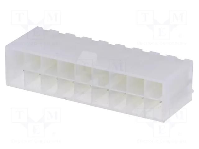 Connector: wire-board; socket; male; PIN: 18; N42G; 600V; straight NINIGI N42GP-18