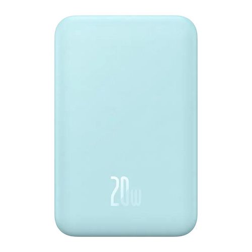 Magnetic Mini Powerbank Baseus 5000mAh, USB-C 20W (blue), Baseus P10022107313-00