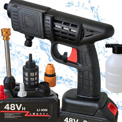 Extralink | Cordless Pressure Washer | for Windows, Garden, Paving, 2x Battery, EXTRALINK EX.73622 5906692573622