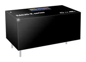 POWER SUPPLY, AC-DC, 24V, 0.833A RAC20-24SK