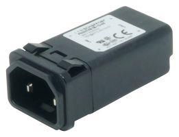 POWER CONN, IEC C18 INLET, 10A, QC FN9274S1B-10-05