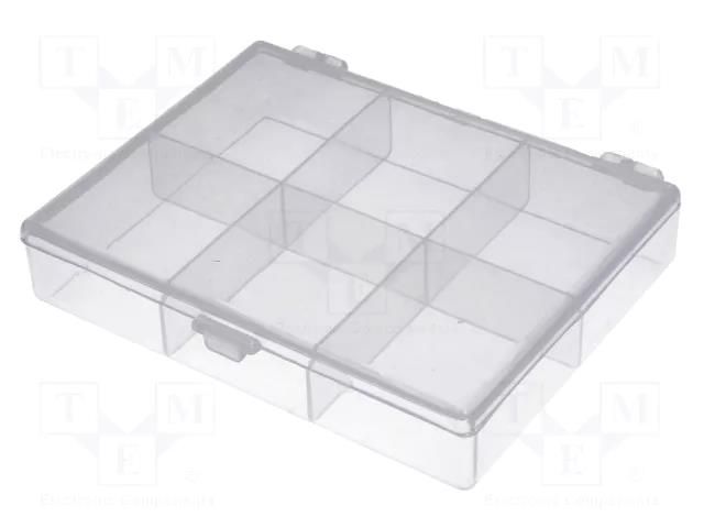 Container: collective; with partitions; polypropylene NEWBRAND NB-BOX6