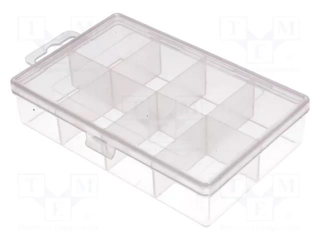 Container: collective; with partitions; polypropylene NEWBRAND NB-BOX8