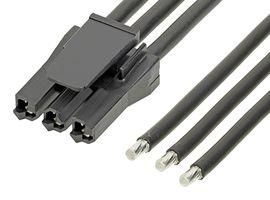 CABLE, 3P SUP SABRE RCPT-FREE END, 5.9" 216011-1031