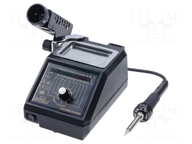 Station: soldering; Station power: 48W; 150÷420°C; ESD SOLOMON SORNY ROONG PENSOL-SL20E-N