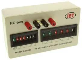 DECADE BOX, 0-9999999 OHM / 0 uF-99.9999 uF RCS-500
