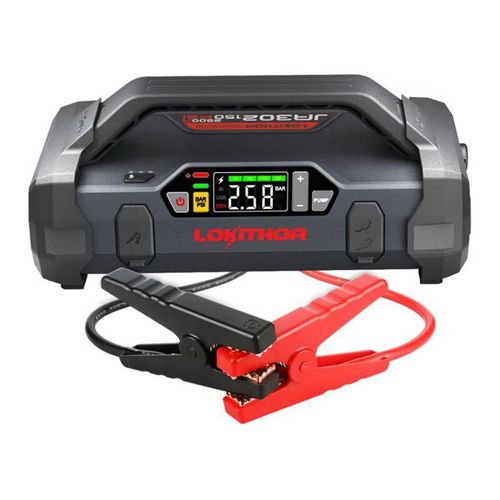 Lokithor JA302 Jump Starter / Booster 2500A + Powerbank 20000mAh + Compressor + Flashlight 4-in-1 Device, Lokithor JA302