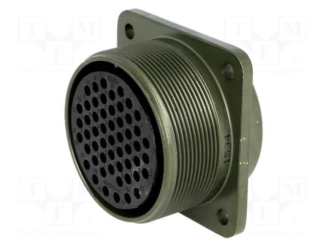 Connector: circular; socket; PIN: 54; female; soldering; MS/DS; 13A AMPHENOL DS3102A32-22S