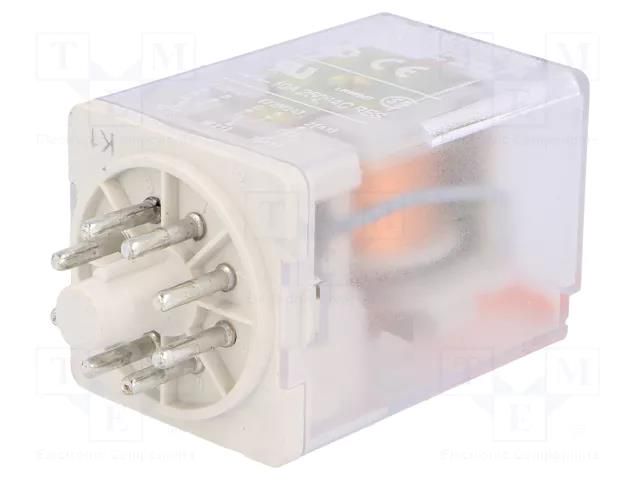 Relay: electromagnetic; DPDT; Ucoil: 230VAC; Icontacts max: 20A RELPOL R15-2P-230VAC