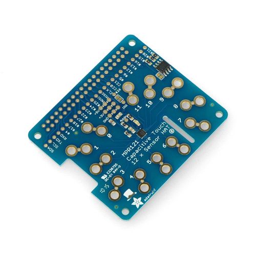 Mini Kit MPR121 touch module - Touch Hat for Raspberry Pi - Adafruit 2340 ADA-03400 5904422354152