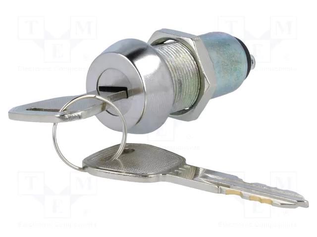 Switch: key switch; Stabl.pos: 2; Switch.method: OFF-ON; Key: flat HIGHLY ELECTRIC S-246-1