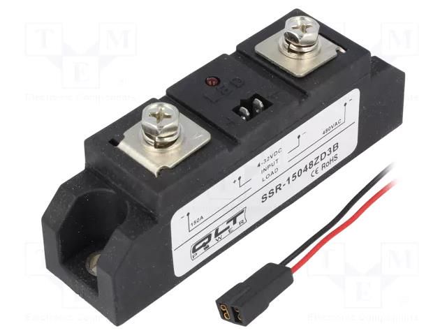 Relay: solid state; Ucntrl: 4÷32VDC; 150A; 44÷480VAC; SSR-Z QLT POWER SSR-15048ZD3B