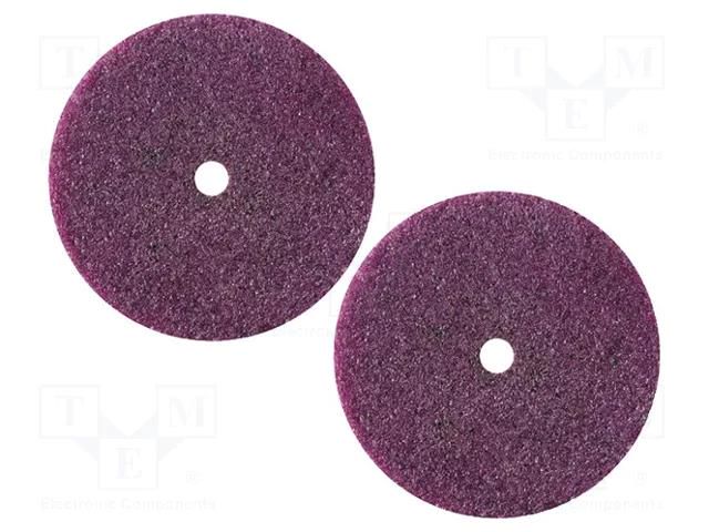 Grinding wheels; 22mm; aluminium oxide; steel; 2pcs. PG MINI PG-M2610