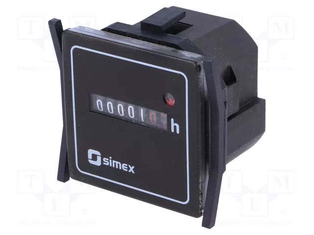 Counter: electromechanical; working time; mechanical indicator SIMEX SX-HK46